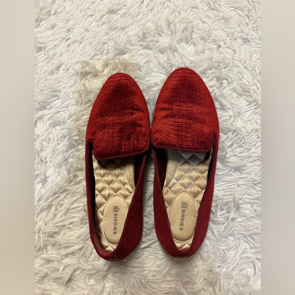 Birdies The Starling Brandy Velvet flat - Picture 3 of 15